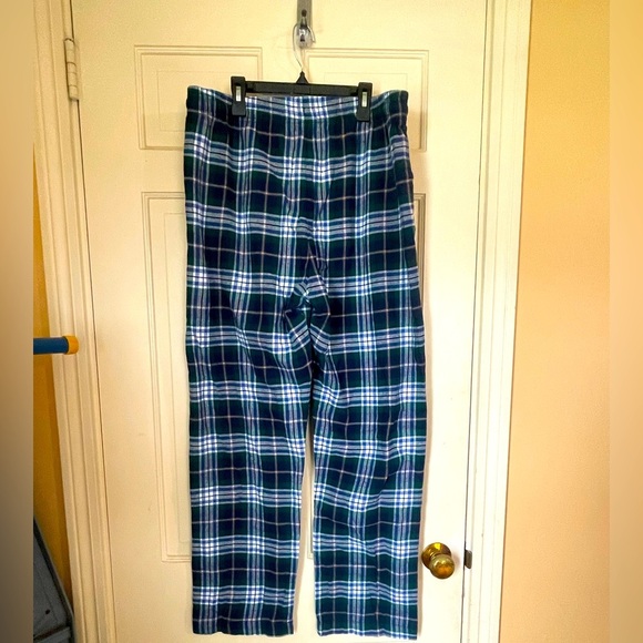 NWT GAP Pajama Pants Men Large Midnight Plaid Loungewear Classic Straight Casual - Picture 7 of 9